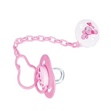 Baby Pacifier with Chain Holder